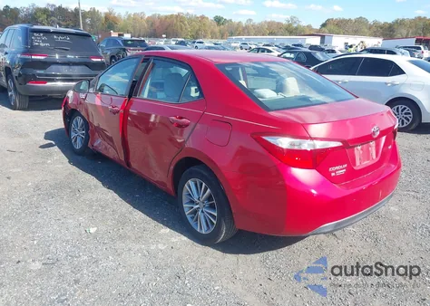 2014 Toyota Corolla Le Plus from USA, damaged, VIN 5YFBURHEXEP056011